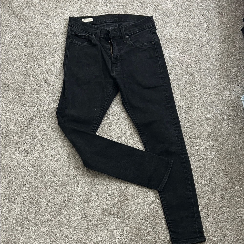 Levi's Black Skinny Jeans - Men's Slim Fit